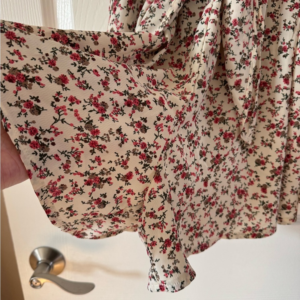 NWT‎ Nasty Gal In Bloom Floral Strapless Romper Size 4 - Picture 12 of 13